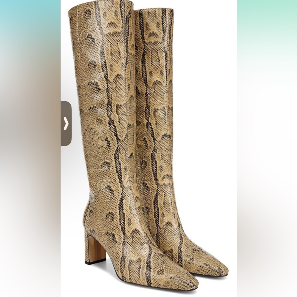 Sam Edelman Snake Skin Boots